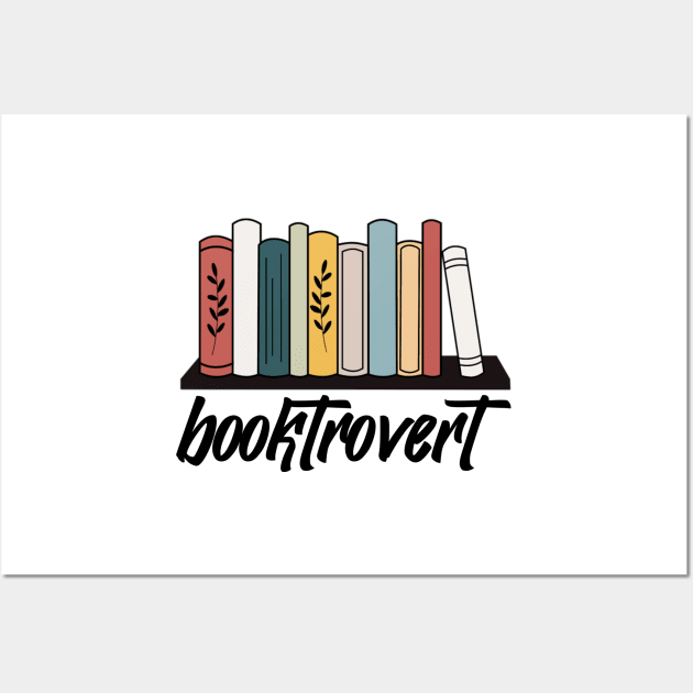 Booktrovert Wall Art by maryamazhar7654